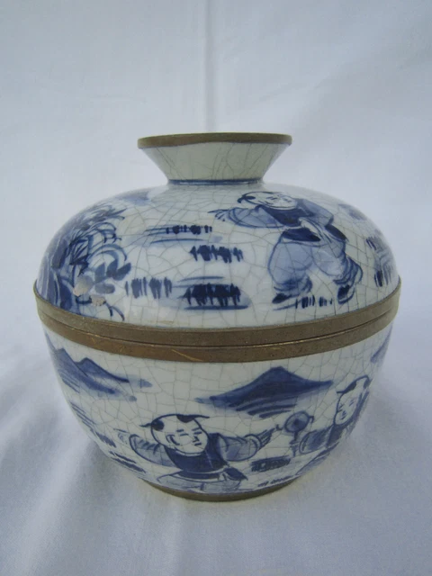 Yishui · Ancien pot chinois émaillé n°2