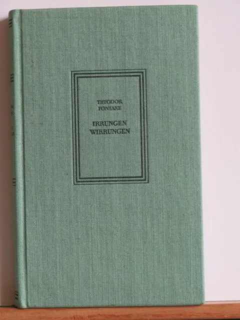 Theodor Fontane: Irrungen Wirrungen - Roman