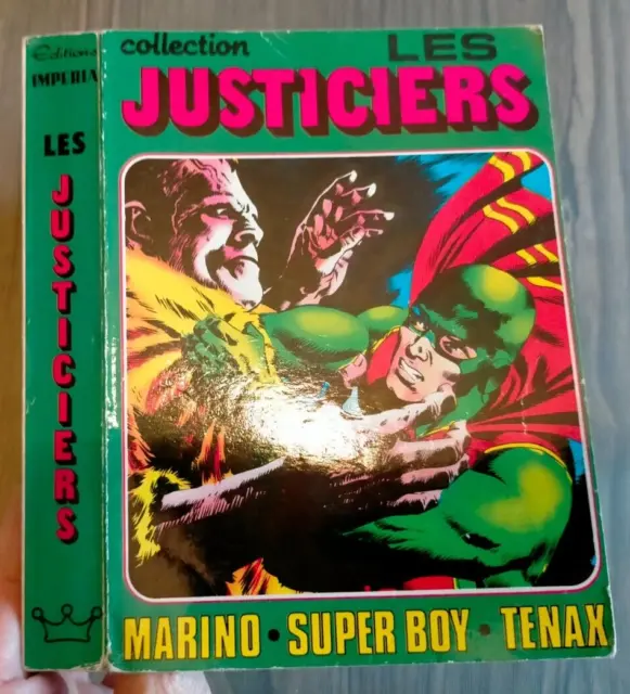 bd ALBUM LES JUSTICIERS KALAR 226  SUPER BOY 392 TENAX 133 IMPERIA BIEN ++