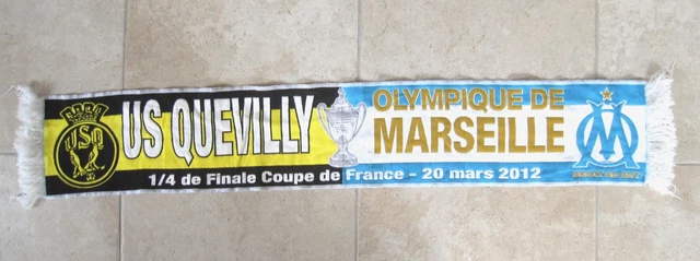 Écharpe OM 1993 vintage - Coupe d'Europe - Disponible sur