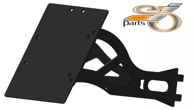 Harley Davidson Softail Deluxe Support de Plaque Latéral sur le Côté