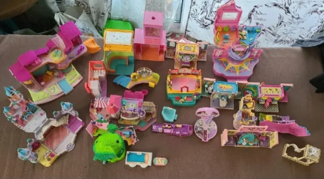 gros Lot Polly Pocket Bluebird Vintage Ancien