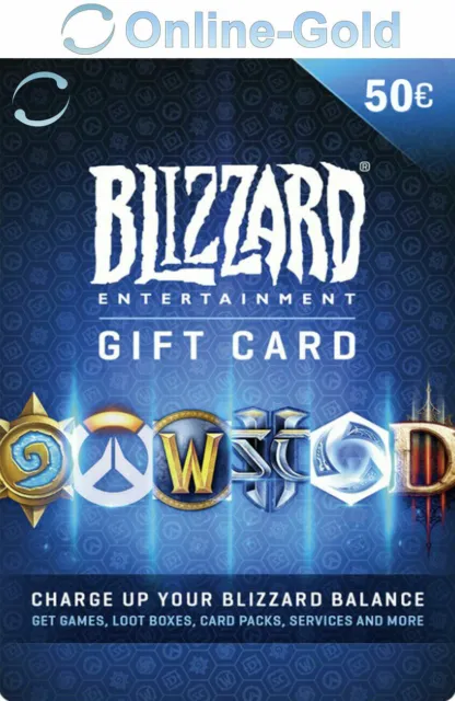 Blizzard Battle.net 50 EURO Gift Card Key - digitale virtuale Codice [IT]