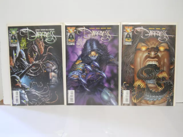 Lot of 3 Comic Books The Darkness Top Cow Image Comics 19, 20, 21 Lot#17