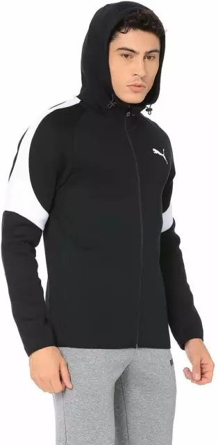 Sudadera con capucha Puma Evostripe Core FZ - negra 3