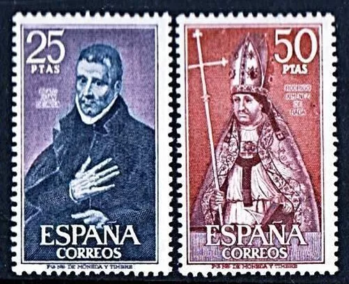 Spanien 1970 Berühmte Menschen MNH Religion, Kirchen, Paintings-El Greco