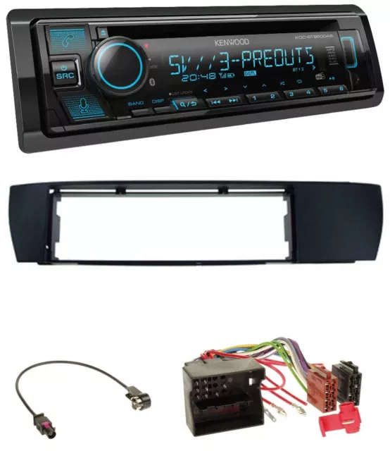 Kenwood Bluetooth USB CD MP3 DAB Autoradio für BMW 3er E46 Profiversion  Quadlock