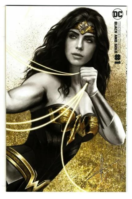 Wonder Woman: Black & Gold #1 Carla Cohen Exclusive Minimal Trade Dress