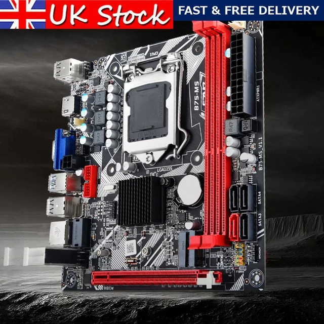 24PIN LGA 1155 Motherboard WIFI Support Desktop Computer Mainboard for ...