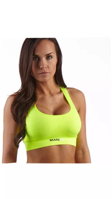 Puma Women's Seamless Active Performance Support Sports Bra 3 Pack