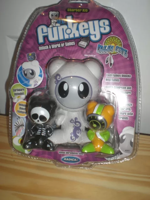 UB Funkeys Dream State Starter Kit Rare Bones & Drift 2008 Radica NEW Sealed