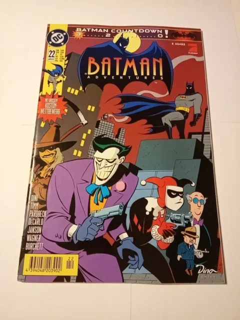 DC Comic - Batman  Adventures Nr. 22 von 1997 - Dino Verlag deutsch