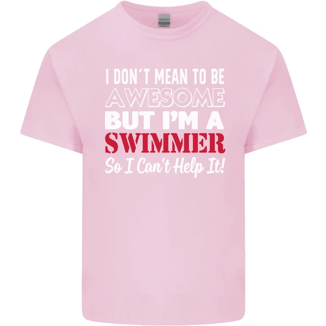 T-shirt da uomo nuoto I Dont Mean Im a Swimmer 11