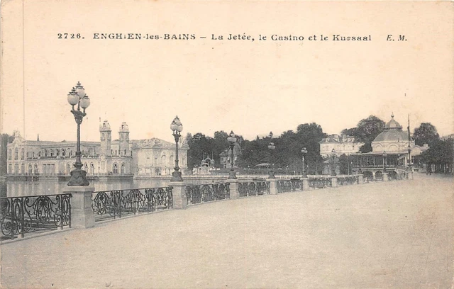 CPA-Enghien-les-Bains la jetée le casino et le Kursaal (126403)