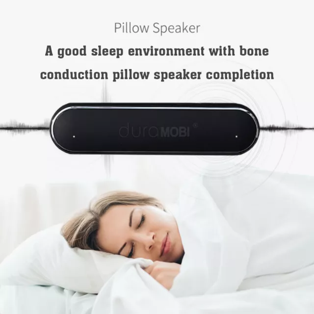 dura MOBI Pillow Speaker Sleeping Bone Conduction BT5.0 Timer T-Flash Card Fast