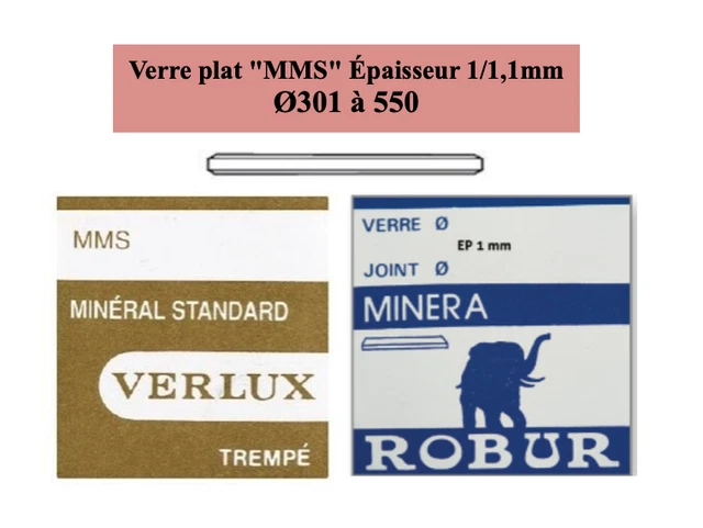 Verre De Montre Plexi - Diamètre 33.6mm - Étanche - Pour Remplacement - D'occasion - Fabriqué En Suisse