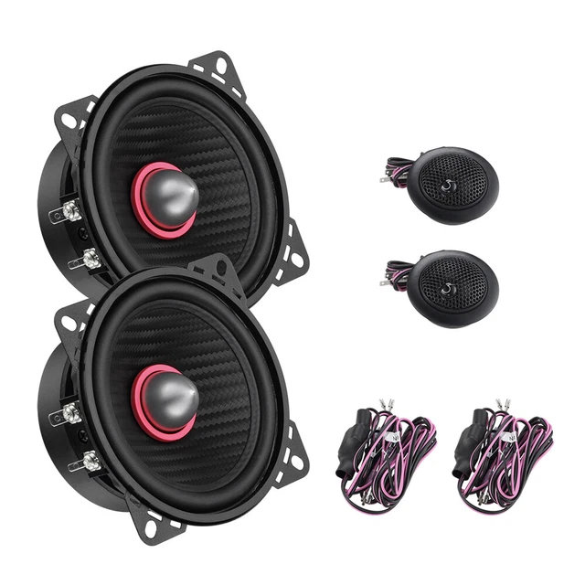 BASSFACE INDYCX4 320W Max 4"Inch 10cm Component Car Speaker System