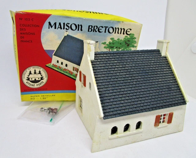 W452 Andre Porte Ho 1/87 rare maquette diorama train Ref 129/B 8