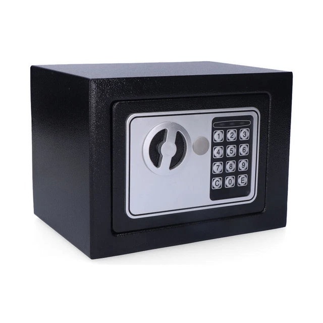 Cassaforte Micel cfc3 Elettronica Chiave Nero Acciaio [23 x 17 x 17 cm]