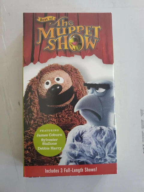 TIME LIFE BEST OF THE MUPPET SHOW VHS James Coburn Debbie Harry Sylvest ...