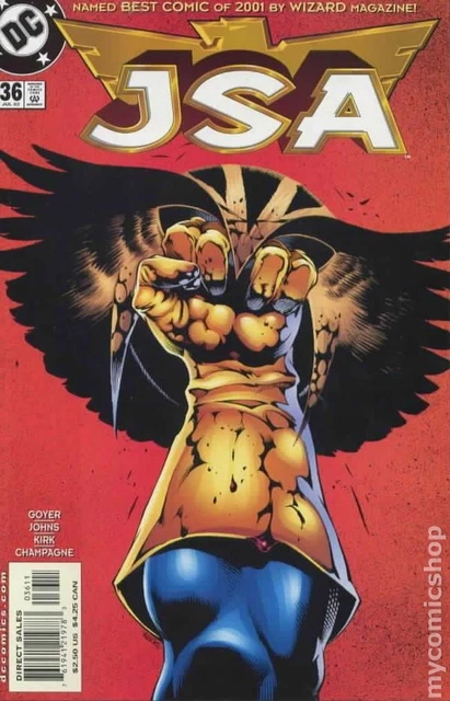 JSA #36 VG 2002 Stock Image Low Grade