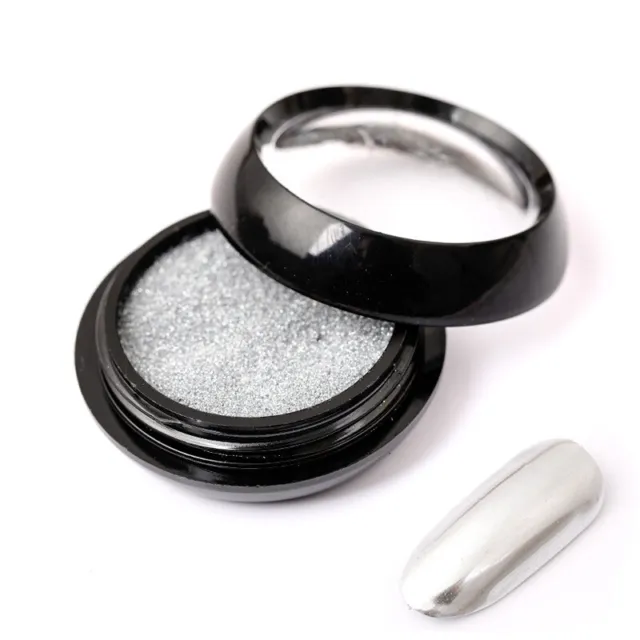 Nagel Spiegel Glitter Effekt Pulver Staub Für Uv Gel Nail Art Chrom Pigment F