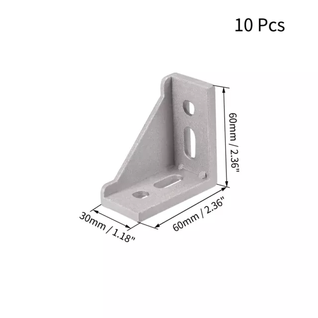 Coin Support Soufflet pour Aluminium Extrusion Profile 2