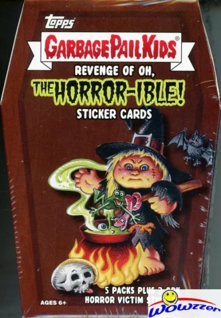 (5) 2019 Topps Garbage Pail Kids Ser 2 REVENGE of OH,THE HORROR-IBLE Blaster Box 2