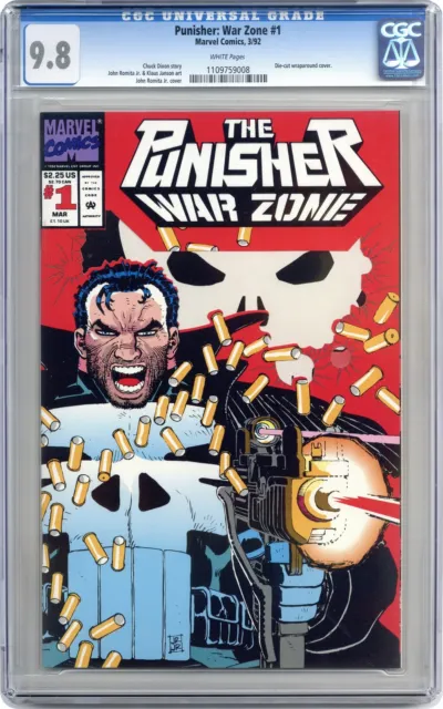 Punisher War Zone #1 CGC 9.8 1992 1109759008