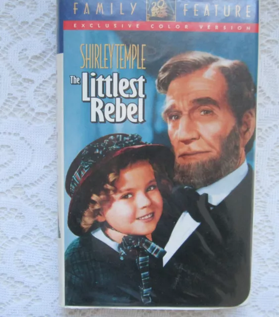 Shirley Temple: The Littlest Rebel, collection de films (VHS, étui à pince)