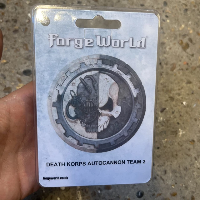WARHAMMER 40K FORGE World Death Korps Of Krieg Super Heavy Tank Upgrade EUR 155,00 - FR