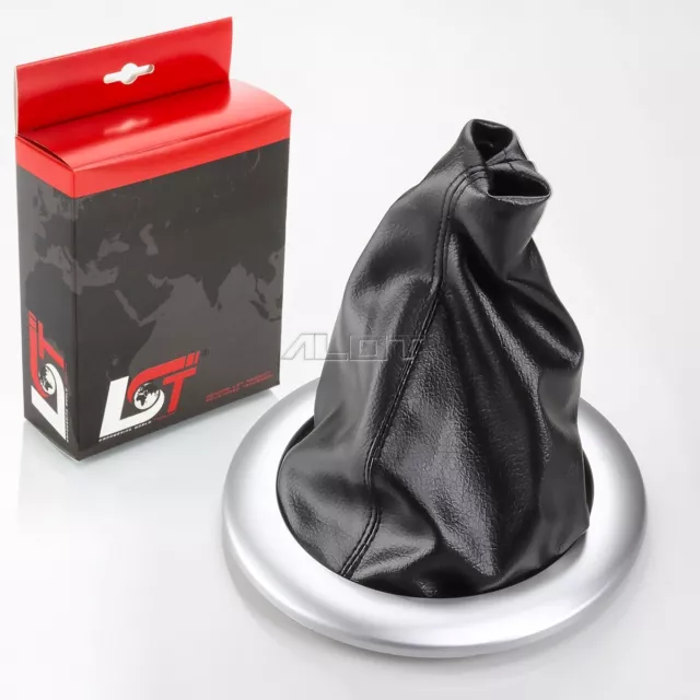 Sac de Commutation Changement de Vitesse Noir/Argent pour RENAULT Megane 2 II