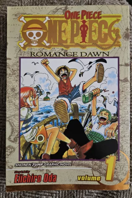 One Piece Manga Romance Dawn Shonen Jump Graphic Novel By Eiichiro Oda Volume 1