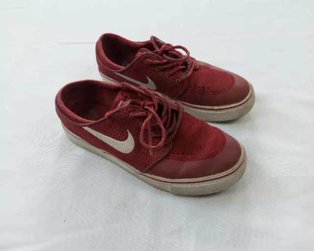 NIKE ZOOM AIR Women's Sneaker Ladies Lace Up Trainers Shoes Burgundy UK 5 EUR 38