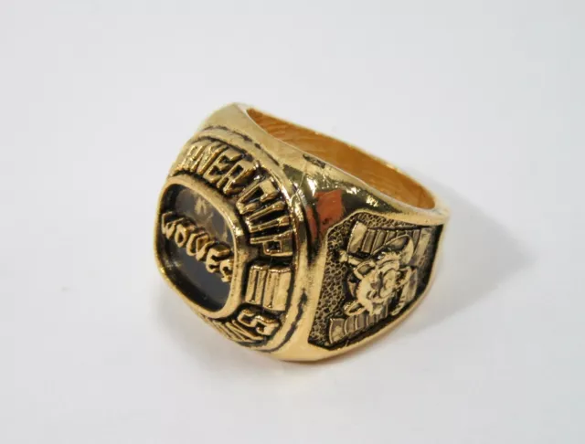 Vintage Chicago Wolves Hockey Turner Cup Ihl Championship Ring 2000 Size 6.5