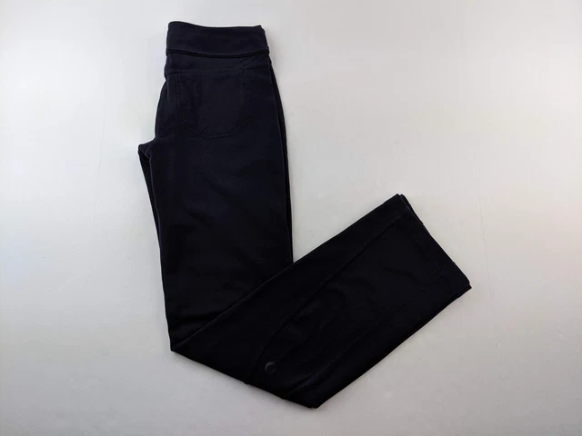 Lululemon Split Set Pant Women 6 Dark Purple Full Length Yoga Stretch (29 X 30)