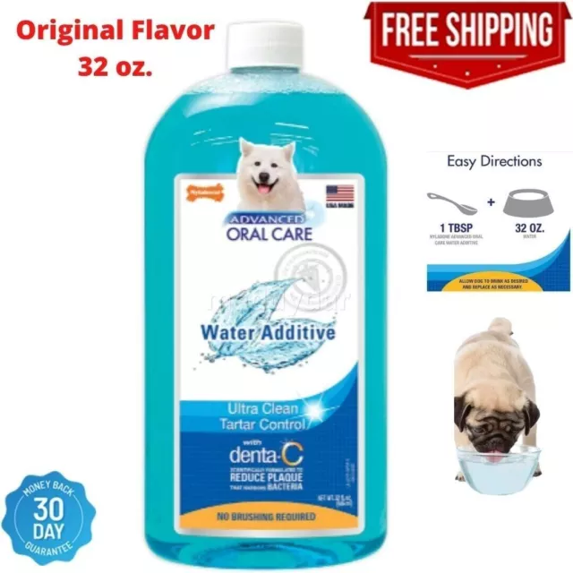 Nylabone Advanced Oral Care Liquid Tartar Remover Dental Care For Dogs 32 Fl Oz