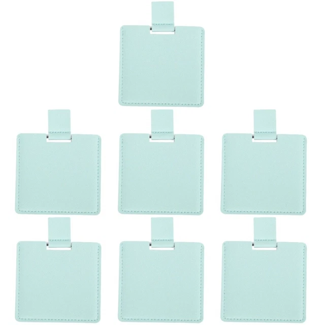 2er Pack Ultradünne Klappspiegel – Tragbar, 7x6,6 Cm, Perfekt Für Make-up Unterwegs, Aus Robustem Kunststoff