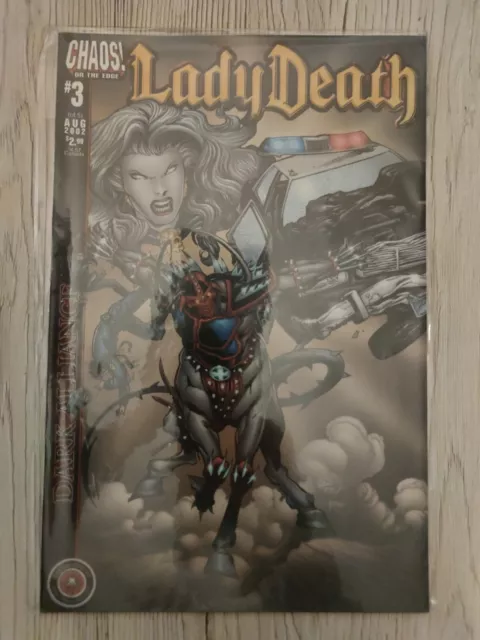 Chaos! Comics Lady Death Dark Alliance #3 (Of 5) August 2002 (Mn) Rare Issue