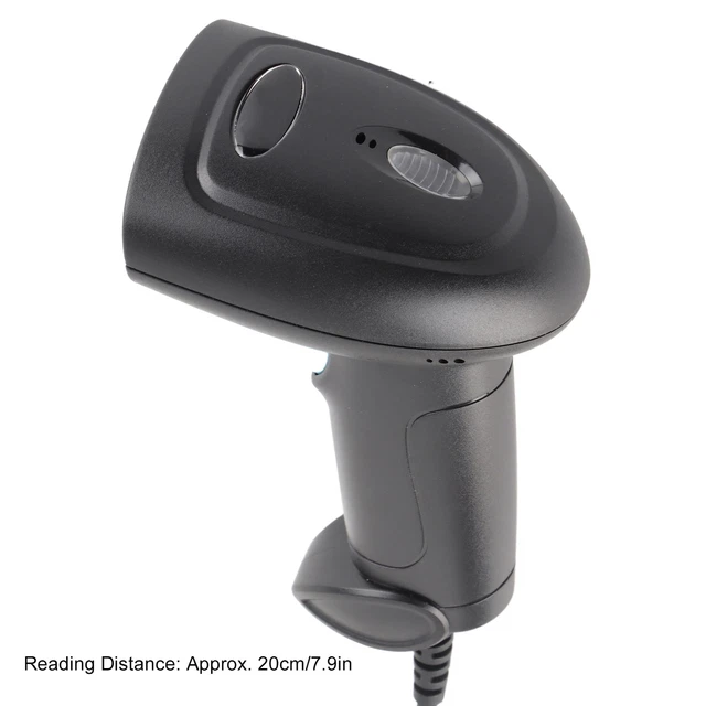 1D BARCODE SCANNER 2.4G Wireless QR Code Reader For Logistics Express