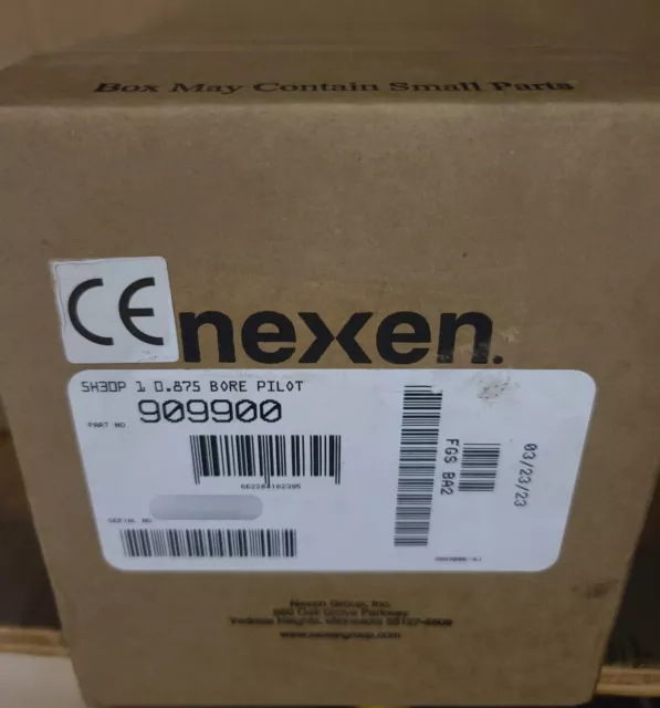Brand New Nexen 909900 Pilot Tooth Clutch 5H30P 0.875 Bore 120 Psi