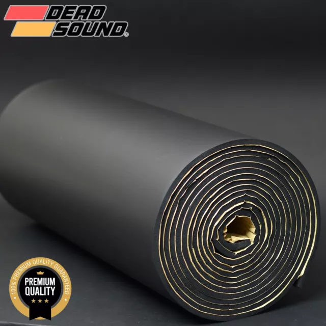 5m Sound Deadening Roll Car Van Insulation Foam 7mm 1/4" Inch Thick Closed Cell