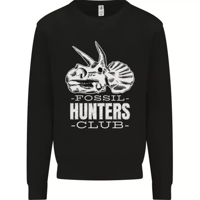 Fossil Hunters Club Palaeontologist Dinosaurs Kids Sweatshirt Jumper