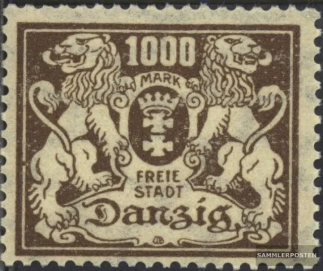 Danzig 151 postfrisch 1923 Wappen