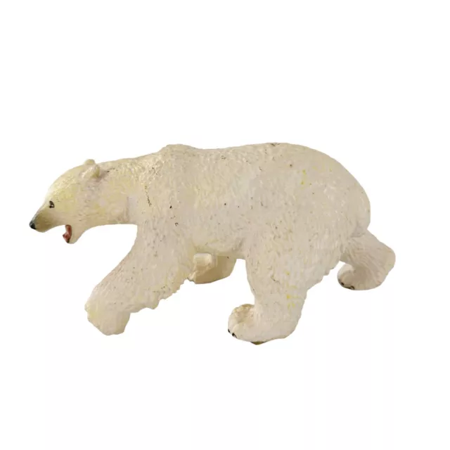 Polar Bear Figurine 1990 Safari LTD Vanishing Wild Cub Animal Figure Toy Flawed