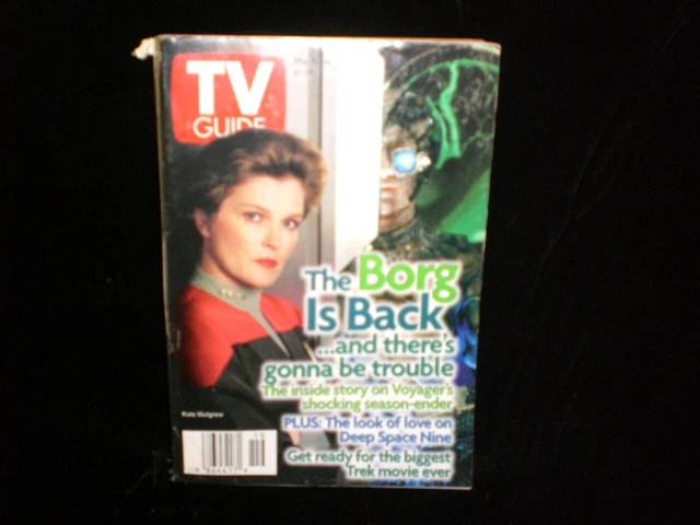 TV Guide Magazine Borg Is Back Star Trek Voyager May 10-16, 1997