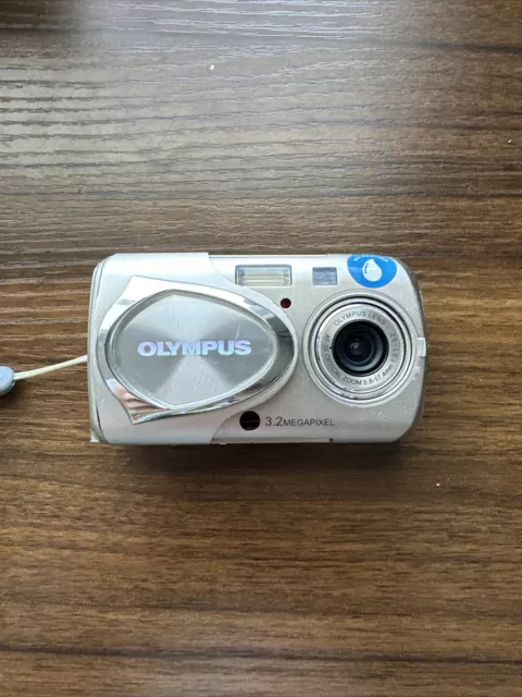 Olympus Stylus 300 Digital 3.2MP Digital Camera - Silver