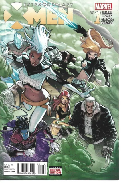 Extraordinary X-Men #1 Marvel Comics 2016 Bagged And Boarded