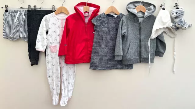 Baby Girls Bundle Of Clothing Age 18-24 Months Fagottino H&M Gym
