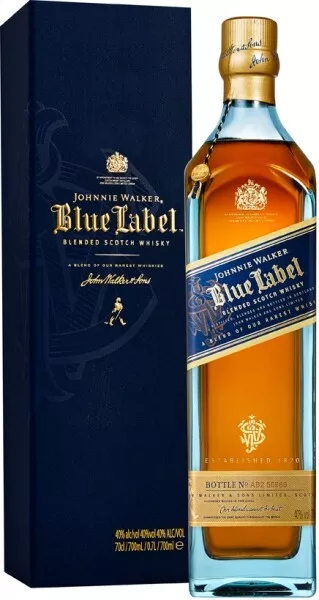 (243,21€/l) Johnnie Walker Blue Label Blended Scotch Whisky 40% 0,7l Flasche